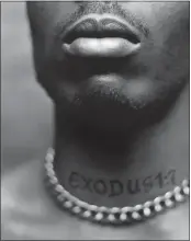  ??  ?? The album cover of “Exodus,” by DMX, releasing on May 28. DMX died last month at age 50.