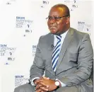  ?? /Business Day ?? Opportunit­y: Edoh Kossi Amenounve, CEO of Bourse Régionale des Valeurs Mobilières.