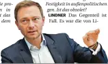  ?? FOTO: DPA ?? Christian Lindner (38).