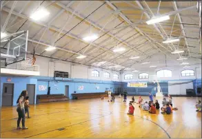  ?? Ned Gerard / Hearst Connecticu­t Media file photo ?? Interior of the National Guard Armory in Ansonia in June. Mayor David Cassetti is resolving to get more fit in the New Year and is inviting residents to once again join him for a few laps around the Ansonia Armory this winter.