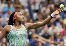  ?? GETTY IMAGES ?? Coco Gauff will be an unseeded player at the ASB Classic, but one everybody will want to avoid.