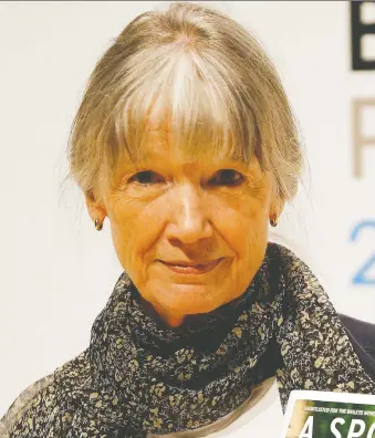  ?? FRANK AUGSTEIN/THE ASSOCIATED PRESS ?? Anne Tyler, 78, may well be one of the most influentia­l — albeit unrecogniz­ed — authors of her generation. The Pulitzer Prize winner has recently released her 23rd novel.