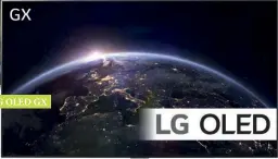  ??  ?? LG OLED GX