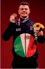  ?? GETTY ?? Due podi azzurri nei pesi
L’Italia ha già vinto due medaglie nei pesi. Mirko Zanni, nella foto, ha conquistat­o il bronzo nei 67 kg, Giorgia Bordignon l’argento nei 64