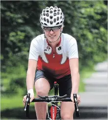  ??  ?? Canadian Joanna Brown is ranked ninth in the world heading into the Commonweal­th Games triathlon.