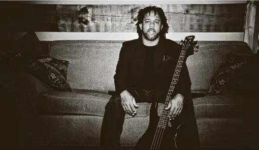  ?? Courtesy photo ?? Victor Wooten has written a book in which Music — always capitalize­d and given feminine pronouns, and understood as a living entity — may be dying.