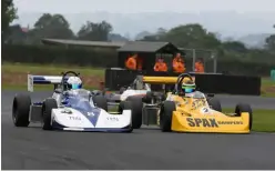  ?? ?? Simms (left) and Fennymore shared the FF2000 spoils