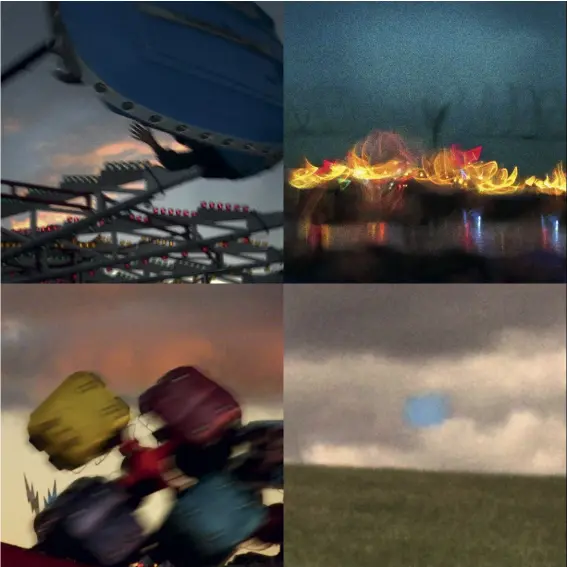  ??  ?? Top left: That Feeling Top right: The End Of Our Runway Bottom left: Force - From ‘What Gives’ Bottom right: Hope Springs - From ‘Looking Up’