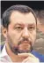  ?? FOTO: DPA ?? Italiens Innenminis­ter Matteo Salvini