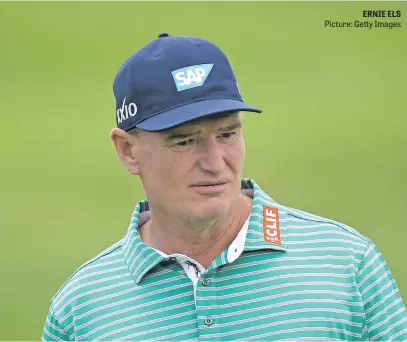 ?? Picture: Getty Images ?? ERNIE ELS