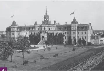  ?? Photo : Société historique de Saint-boniface ?? Photograph­ie du Collège de Saint-boniface avant l’incendie de novembre 1922.