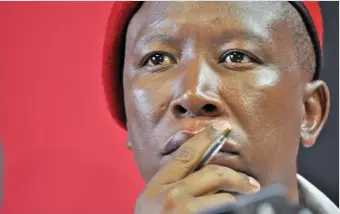  ?? / Gallo Images ?? Judge Cassim Sardiwalla dismissed the Julius Malema-led EFF’S case to have the campaign records of President Cyril Ramaphosa unsealed.