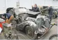  ??  ?? Far-gone Lagonda fetched £33k.