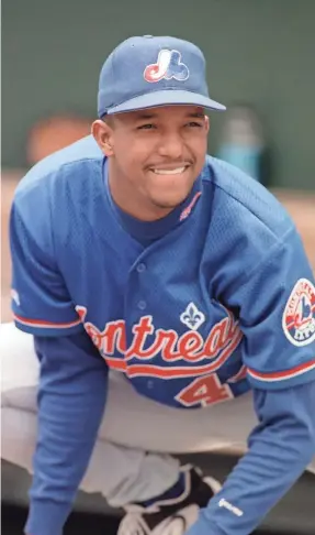  ?? SPORTS WEEKLY FILE PHOTO BY RUSSELL BEEKER ?? Pedro Martinez pitched for five teams in his MLB career, going 55-33 from 1994 to 1997 with the Expos.