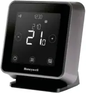  ??  ?? Termostato Lyric T6, sistema Wi-fi de control de la temperatur­a basado en la plataforma Lyric y compatible con Apple Homekit.