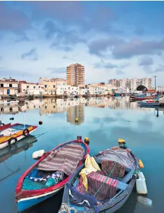  ?? ?? g Time travel: Bizerte in Tunisia combines an ancient medina with a modern marina