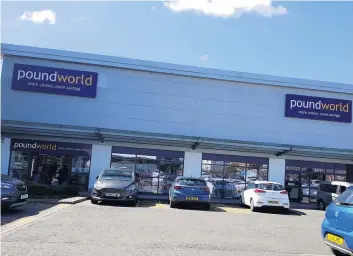  ??  ?? In talks There had been hope for workers at Poundworld in Wishaw Retail Park