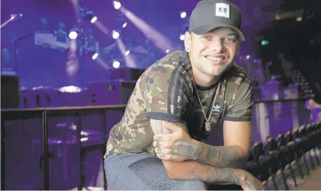  ?? MARK HUMPHREY/AP ?? Country singer Kane Brown’s 2016 self-titled debut album and its deluxe release last year spawned two multi-platinum hits, ‘Heaven’ and ‘What Ifs,’ but the breakout star was snubbed for CMA nomination­s this year. His new album, ‘Experiment,’ came out on Friday.