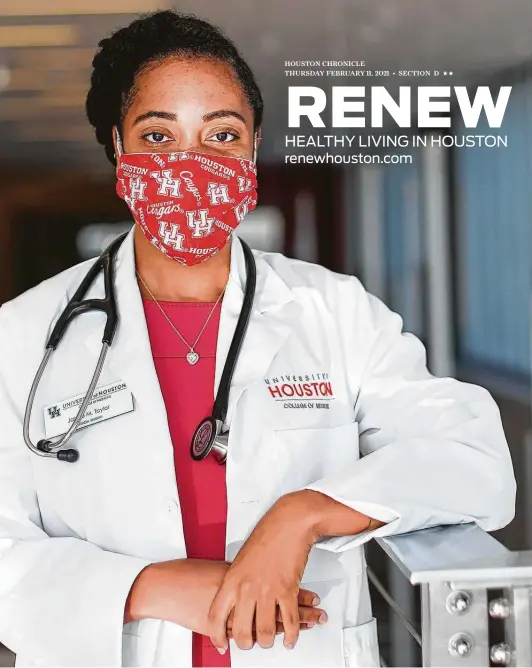  ?? Photos by Elizabeth Conley / Staff photograph­er ?? Top: First-year University of Houston medical student Jalyce Taylor said a career in medicine will allow her to positively affect communitie­s. Above: McGovern Medical School, the largest medical school in the state, enrolls 240 students every year.