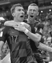  ??  ?? Algo fuera de lo común ha sido el combinado balcánico en esta Copa del Mundo, que ya los tiene en la Final.