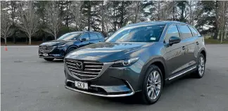  ??  ?? New CX-9 has dropped the old-school V6 in favour of a hi-tech new 2.5-litre turbo from the SkyActiv family.