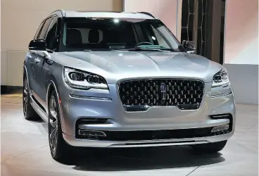  ??  ?? The 2020 Lincoln Aviator is a worthy followup to the luxury marque’s successful series of Navigator SUVs.