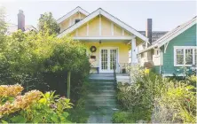  ??  ?? This Vancouver home at 4667 Dunbar St. combines character, convenienc­e.