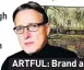  ??  ?? ARTFUL: Brand and the stolen work