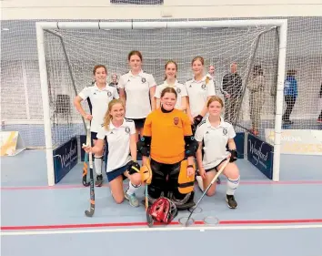  ?? ?? Maidenhead Girls u14s competed well at a national indoor tournament in Derby.