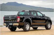  ?? DAVID LINKLATER/STUFF ?? Ford’s Ranger prevented a Toyota whitewash by remaining the most popular commercial vehicle.