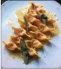  ?? PHOTO COURTESY OF VETRI CUCINA ?? Casoncelli with crispy sage and brown butter has “something for everyone,” says chef Marc Vetri.