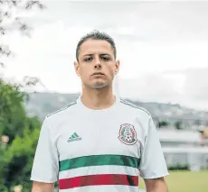  ?? /AGENCIA REFORMA ?? La selección mexicana presentó ayer la camiseta de visitante que usará el Tri en Rusia 2018.