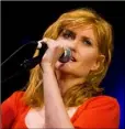  ??  ?? Eddi Reader performs in the Opera House in February.