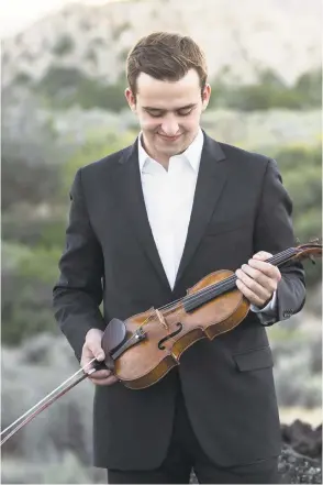  ?? Contribute­d photo / Tyler Rye ?? William Hagen appears on the Greenwich Symphony program this season.