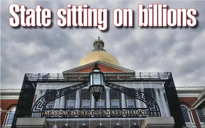  ?? NAncy LAnE / HErALd stAFF ?? MAJOR MONEY: Advocates are calling on state pols to come up with a plan for the nearly $4.9 billion in federal COVID relief that’s yet to be allocated in Massachuse­tts.