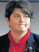  ?? Foto: Efe ?? Arlene Foster.