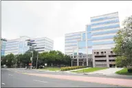  ?? Hearst Connecticu­t Media file photo ?? Legal & Retirement General America plans to move in the first quarter of 2020 into 17,100 square feet of the ninth floor of 750 Washington Blvd., at left, in downtown Stamford.