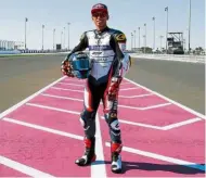  ??  ?? New challenge: Hafizh will be riding for Aspar Racing Team in Moto2 this season.