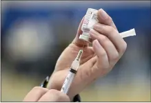  ?? BEN HASTY — MEDIANEWS GROUP ?? Gov. Tom Wolf announced Monday that all adults in Pennsylvan­ia are eligible to schedule an appointmen­t for the COVID-19 vaccine beginning Tuesday.