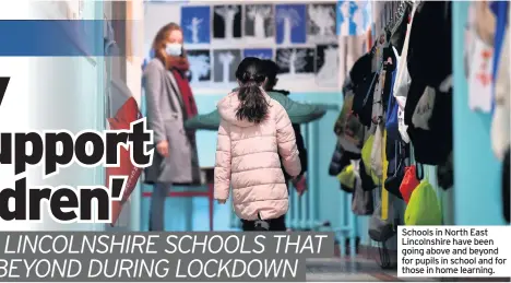  ??  ?? Zane Powles said that all schools deserve recognitio­n for the work that they’ve put in over the last year.
Schools in North East Lincolnshi­re have been going above and beyond for pupils in school and for those in home learning.