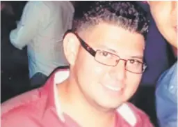  ?? FOTO: EL HERALDO ?? Marlon David Amador Portillo, de 27 años, fue ultimado el fin de semana en San Pedro Sula.