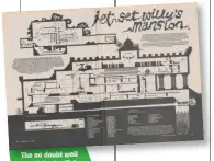  ??  ?? The no doubt well used jet set willy’s mansion map from the new tip section.