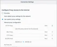  ??  ?? When a single browser is affected, check its DNS settings and whether it’s trying to use an incorrect proxy.