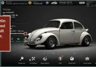  ?? ?? The VW Beetle: commission­ed by Hitler, built by Porsche, driven by hipsters.