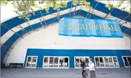  ?? STAFF ARCHIVES ?? With a winning bid of $47million, San Jose will buy the property that’s well-known for its huge blue tent that is the South Hall of the San Jose McEnery Convention Center.