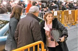  ??  ?? La presidenta del Parlamento, Carme Forcadell.