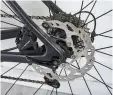  ??  ?? Subtle styling with Vitus 27.2mm post and Vitus saddle
TRP’s cable-actuated brakes are progressiv­e and strong