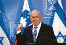 ?? Foto: Ohad Zwigenberg, dpa ?? Nicht so leicht aus dem Amt zu drängen: Israels Ministerpr­äsident Benjamin Netan‰ jahu.