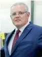  ??  ?? Australian Prime Minister Scott Morrison