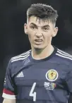  ?? ?? 0 Billy Gilmour has been influentia­l for Scotland